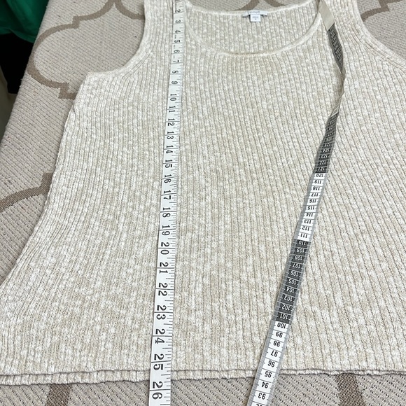 Pure Jill J. Jill Cream Sleeveless Knit Top - Picture 10 of 13